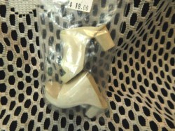 doll slip on white shoe